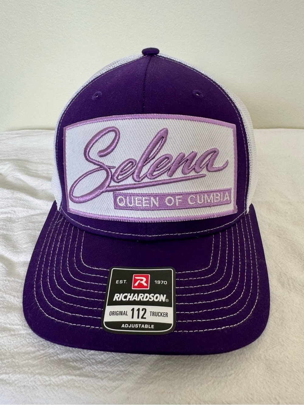 Richardson Selena "Queen of Cumbia" Purple Trucker Hat